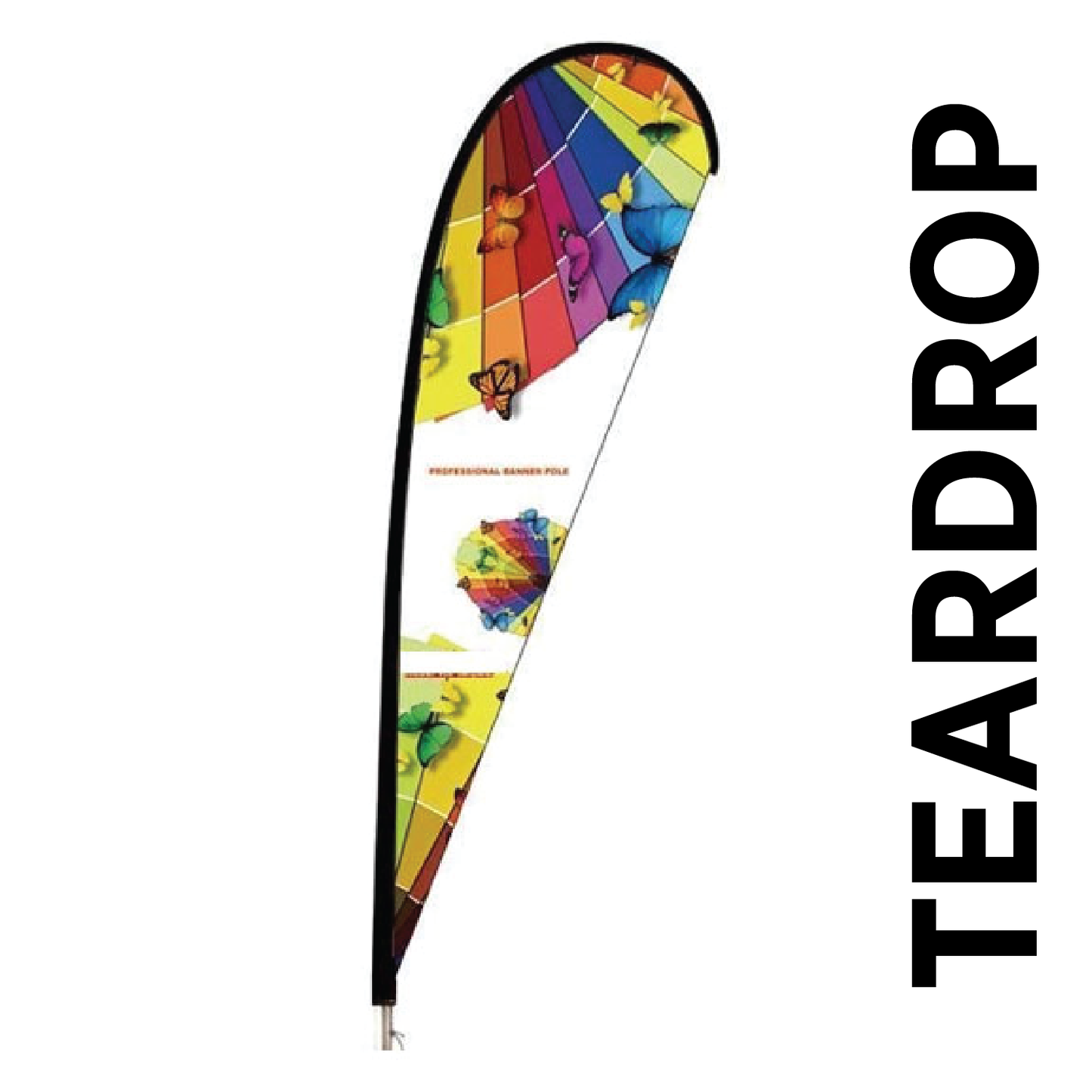 Teardrop Flag