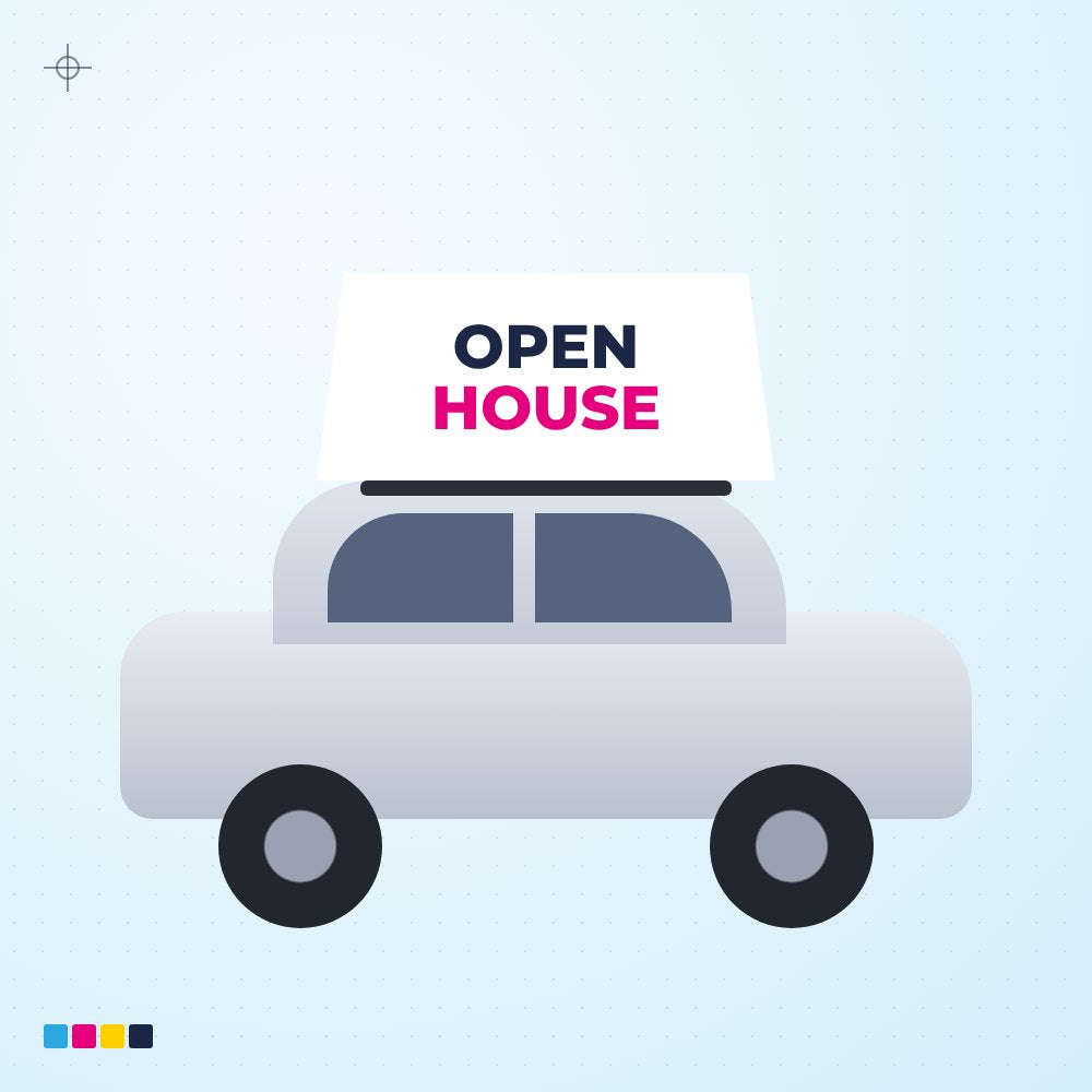 Car Topper Sign - 24" x 12"
