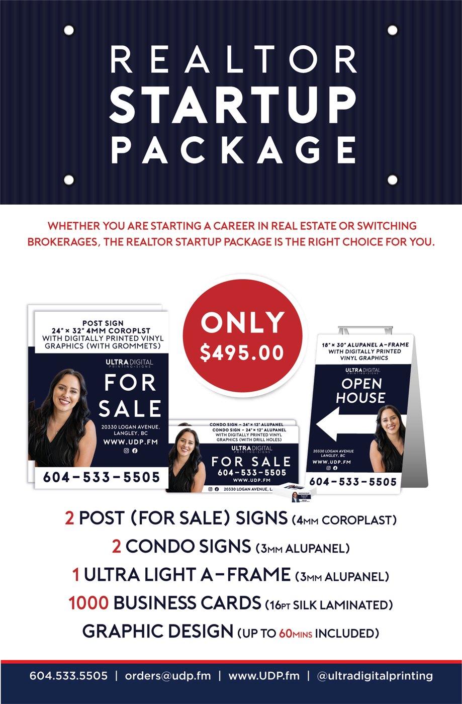 Realtor startup package