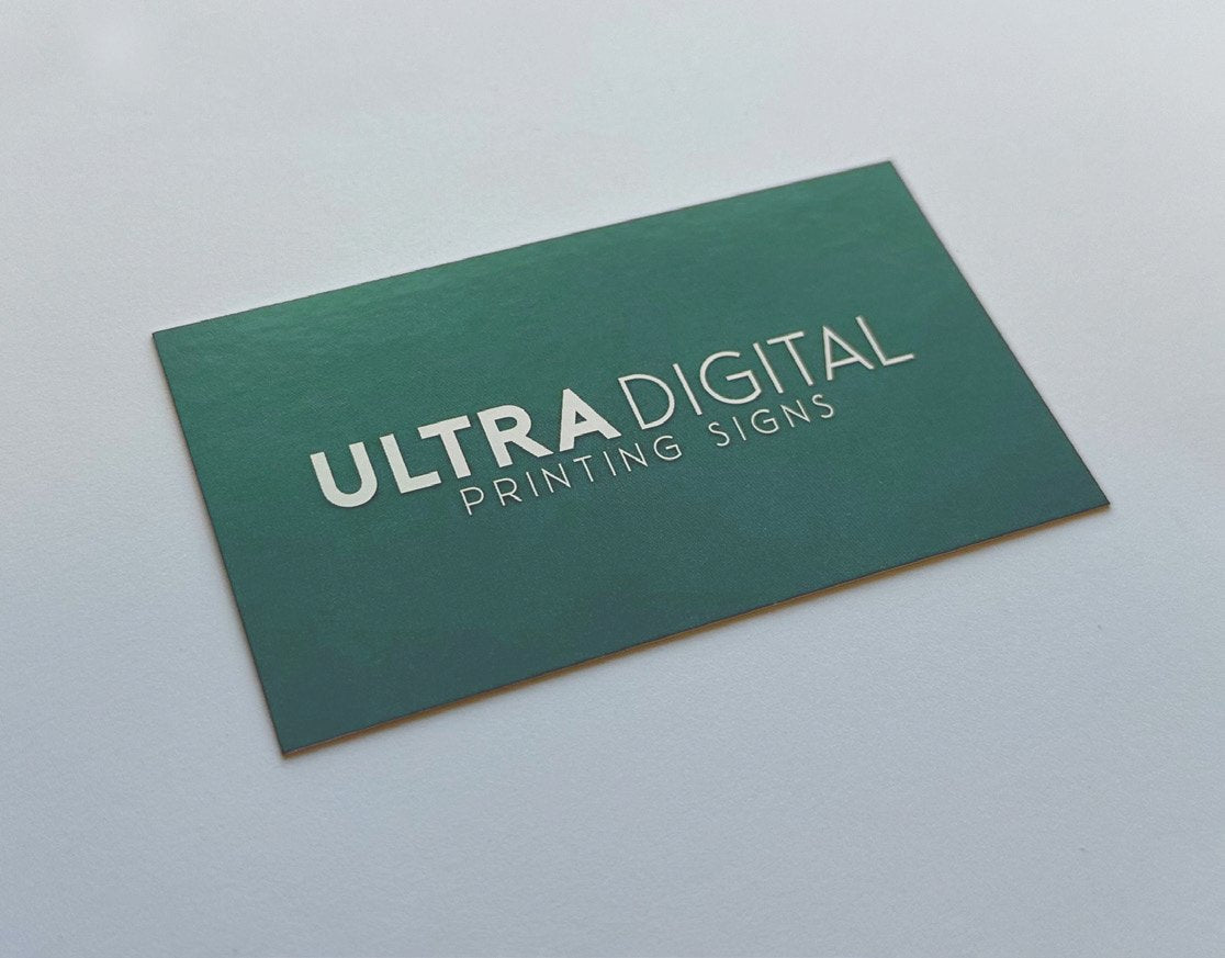 Business Cards - Silk Laminate