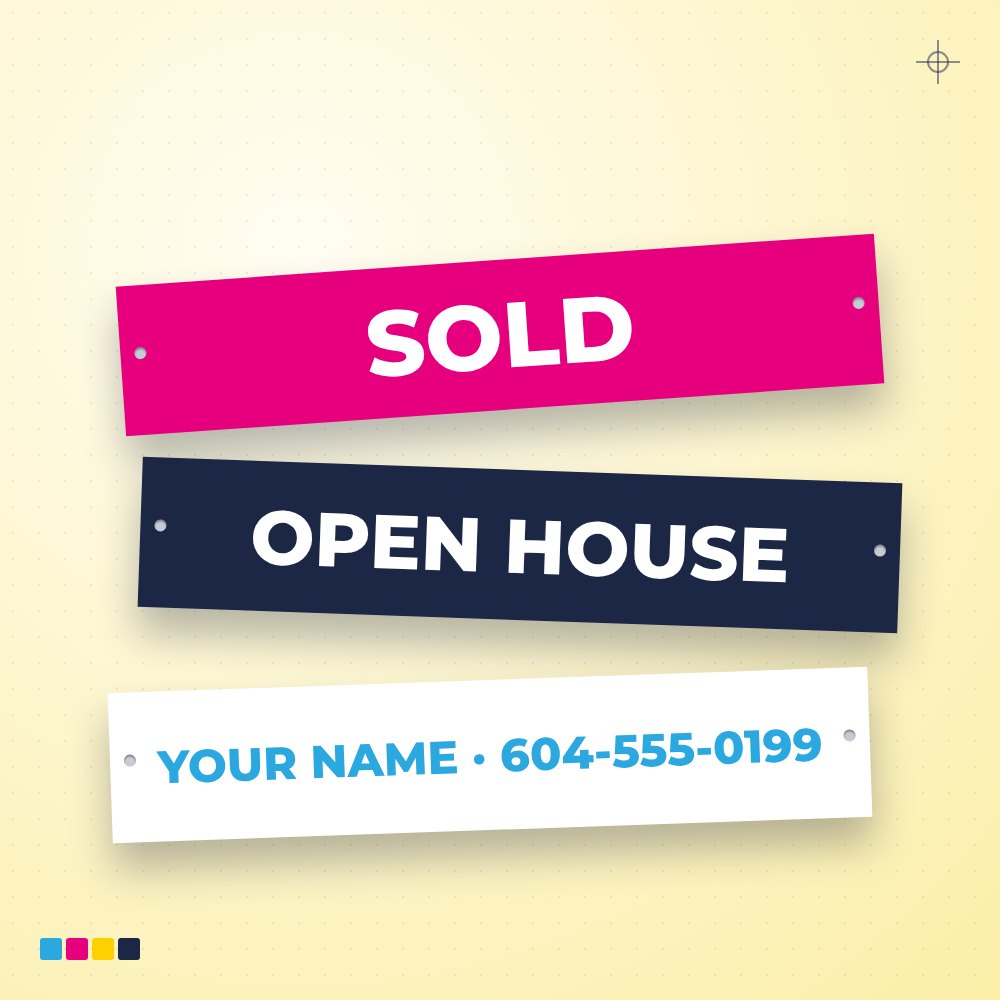 Sign Rider / Topper - 24" x 6" or 32" x 6"